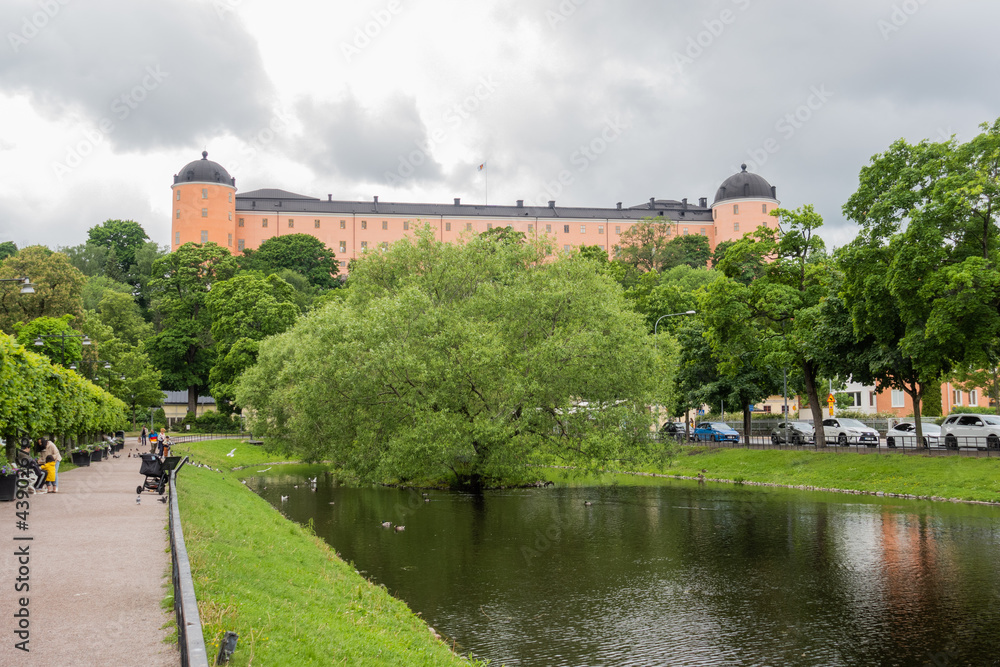 Svandammen Park in Uppsala Downtown, Sweden