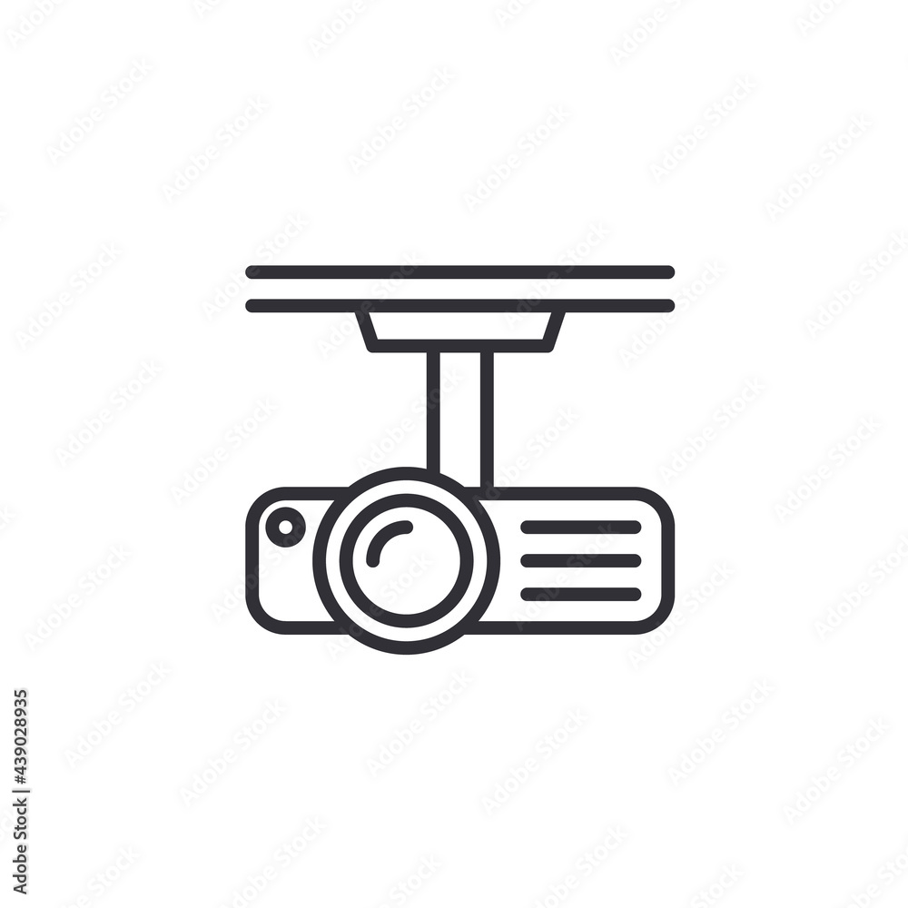 Presentation, movie, film, media projector vector illustration simple modern line icon, symbol, pictogram design. Video projector isolated icon, home video projector outline vector icon Presentation, movie, film, media projector vector illustration simple modern line icon, symbol, pictogram design. Video projector isolated icon, home video projector outline vector icon