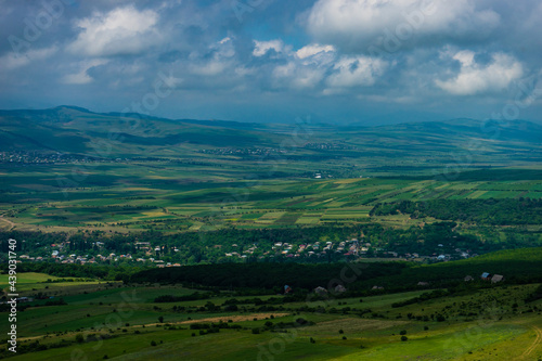 Summer georgian landscape