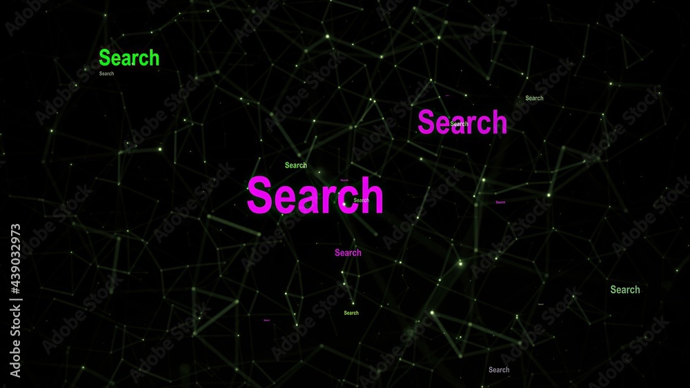 Search text against abstract background Search text against abstract background