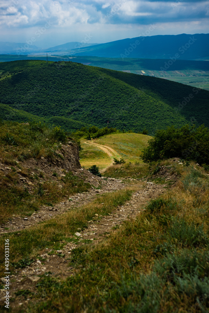 Obraz premium Summer georgian landscape