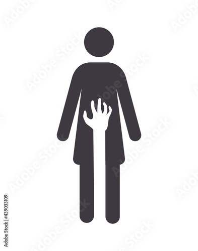sexual attack illustration
