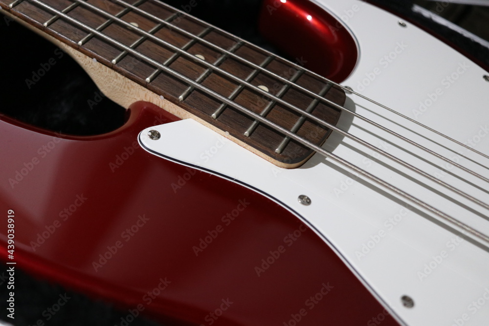 Fototapeta premium electric bass guitar