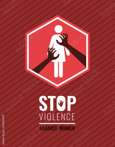 stop violence poster