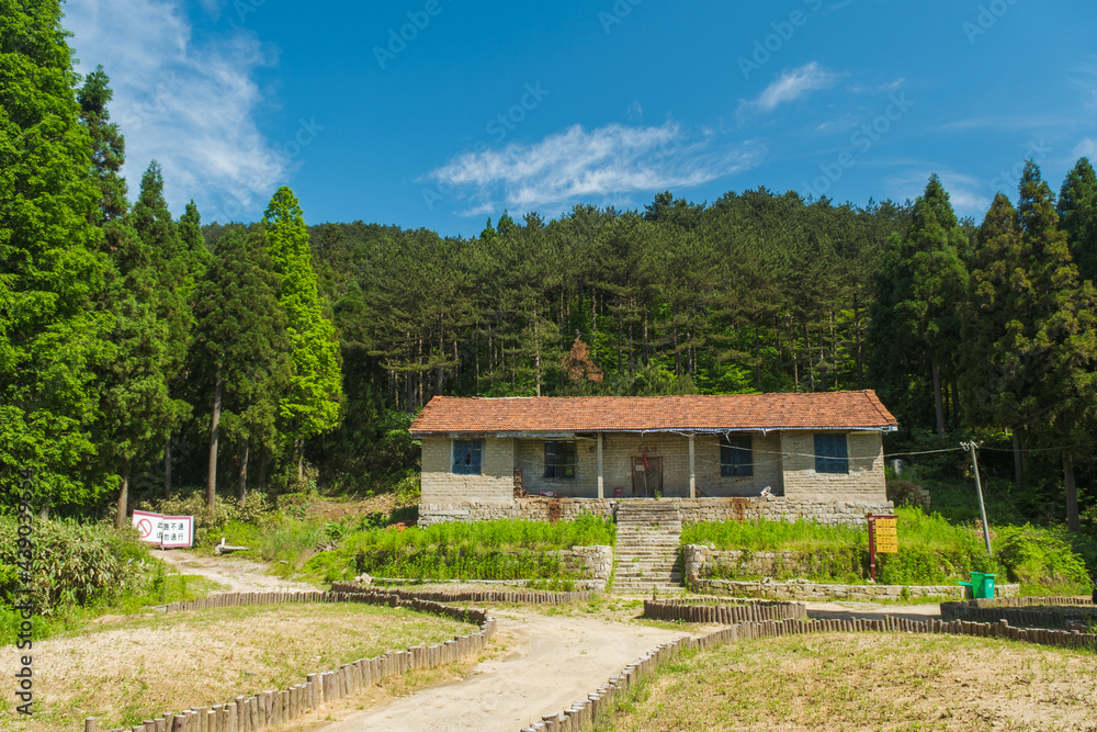 Early summer scenery of Dabie Mountain Bodao Peak Scenic Area in Luotian, Huanggang, Hubei, China