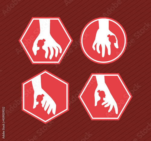 four sexual harassment items