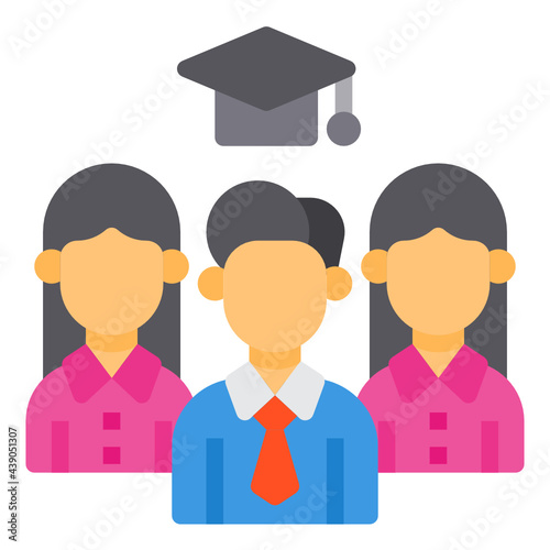 Education Cost flat icon