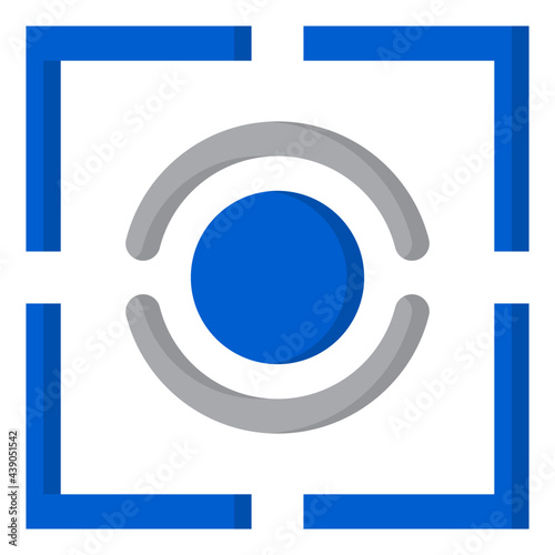 evaluative flat style icon