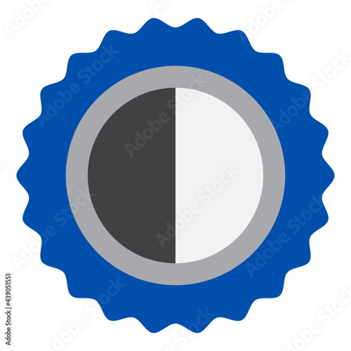 exposure flat style icon