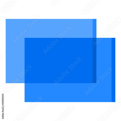 exposure flat style icon