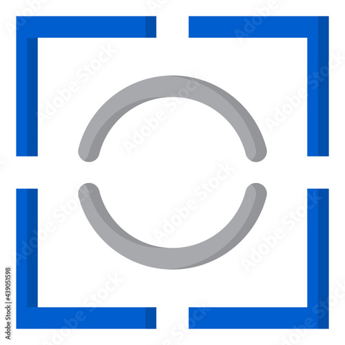 pratial metering flat style icon