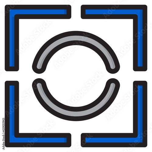 pratial metering color line style icon