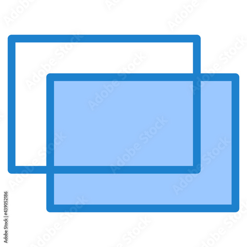 exposure blue style icon