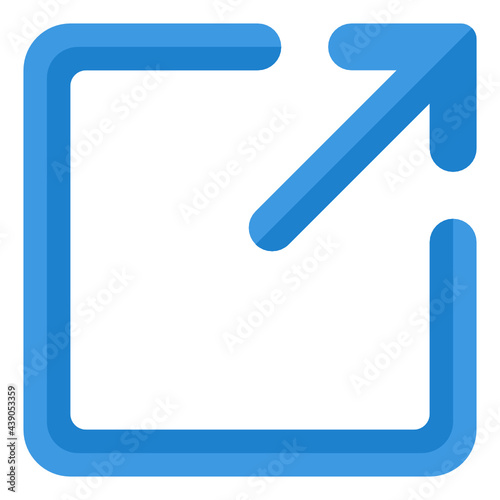 Expand flat icon