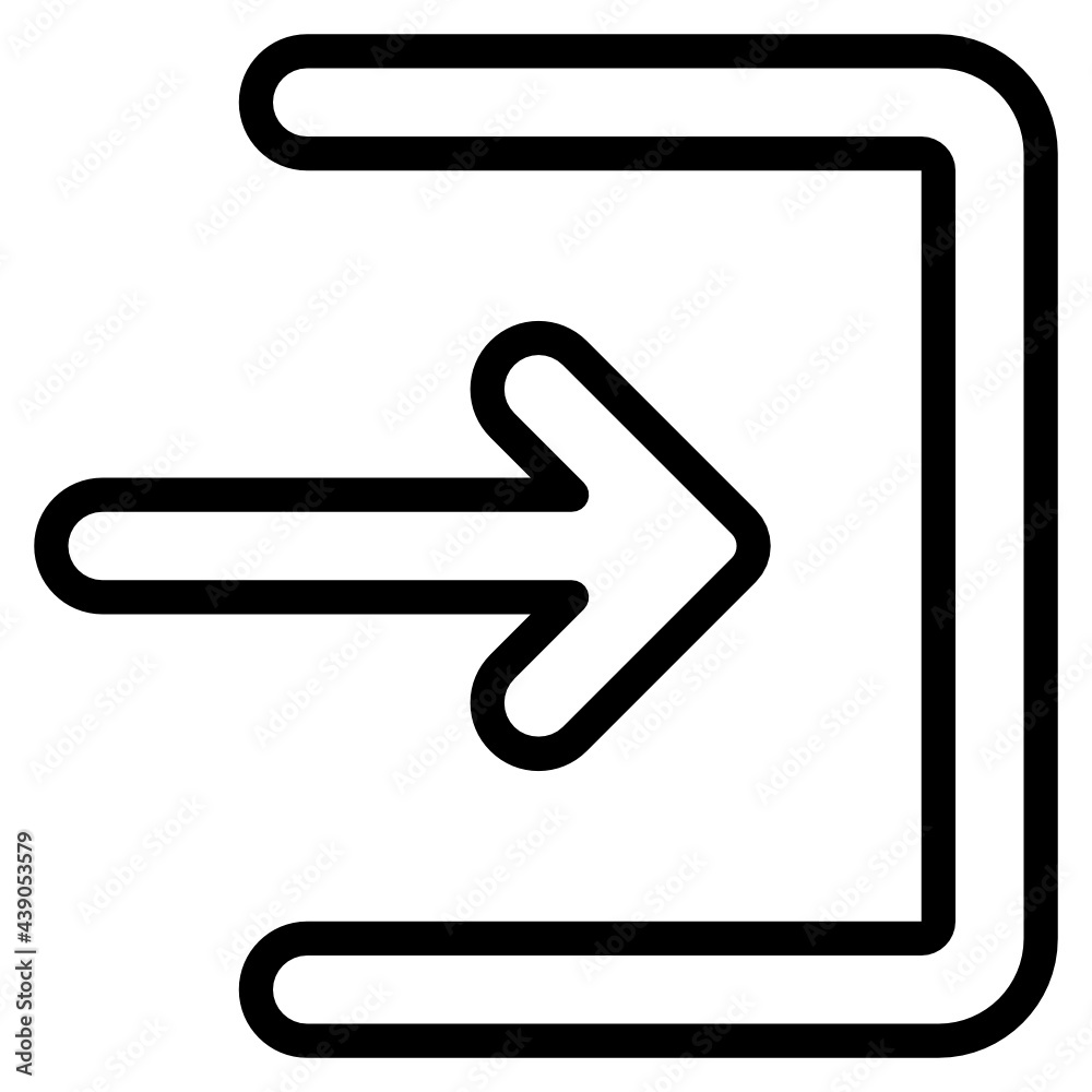 Log In line icon Log In line icon