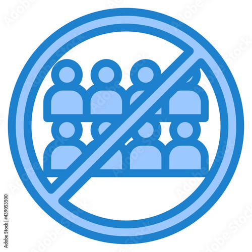 people blue style icon