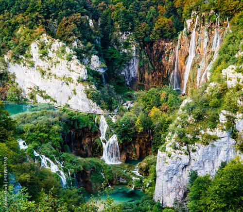 Waterfalls of Plitvice Lakes National Park	