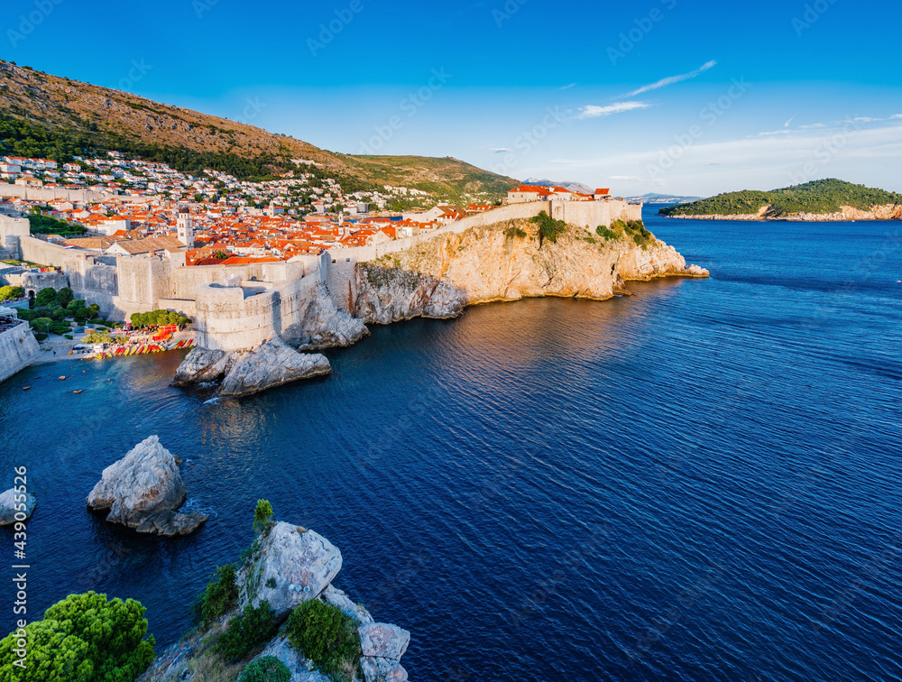 Old City of Dubrovnik in Croatia