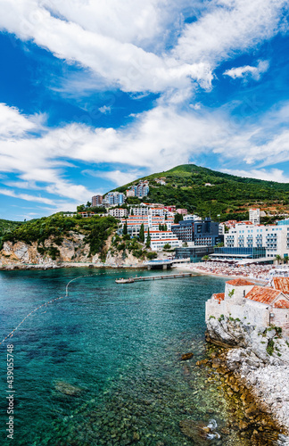 Panoramic of Budva, Montenegro
