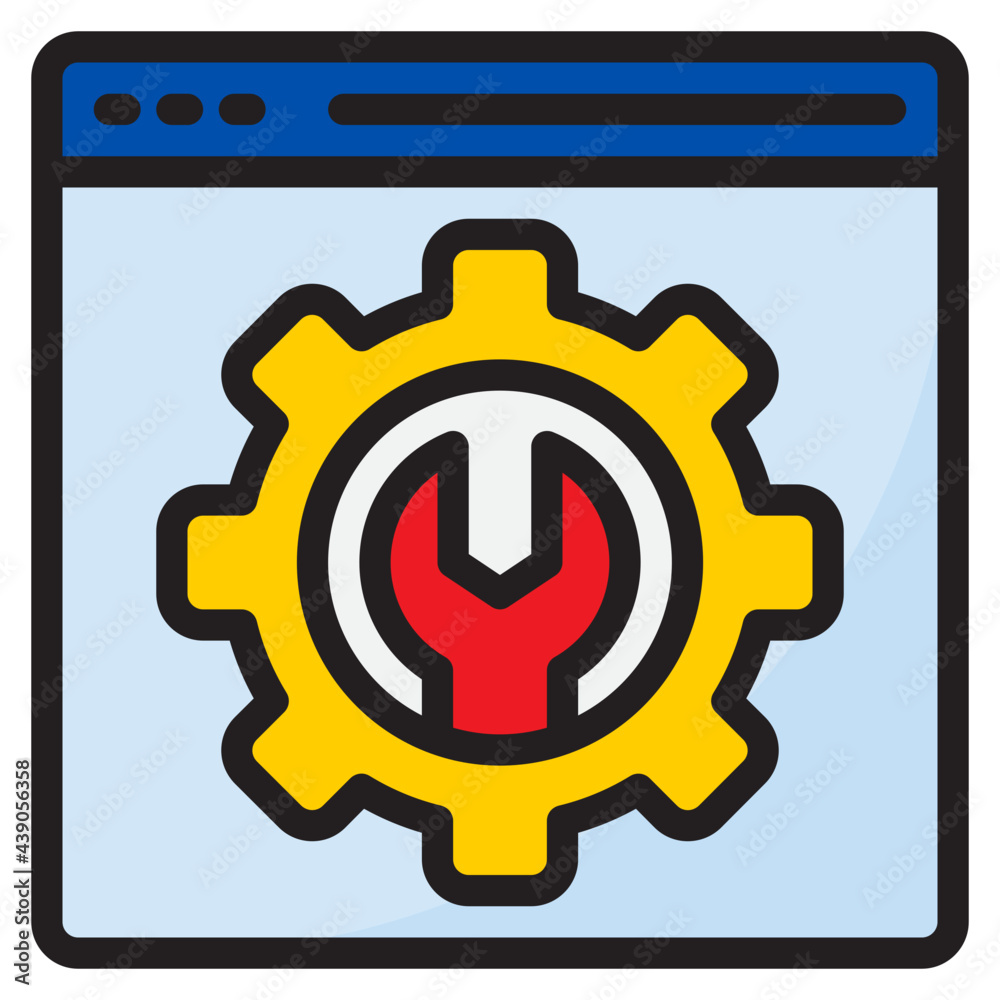 configuration color line style icon configuration color line style icon