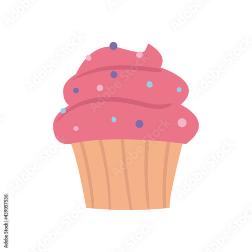 delicious cupcake icon