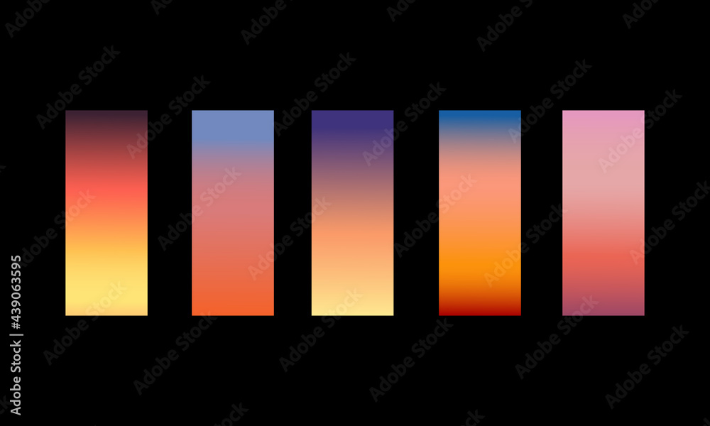 Sunset gradient