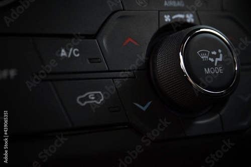 auto black dashboard buttons 