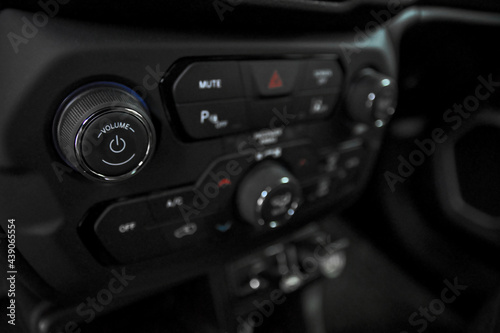 auto black dashboard buttons  © Adonyi