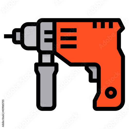 Drill line icon