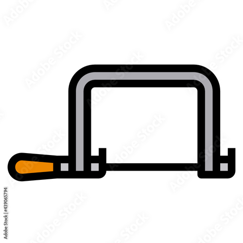 Jig Saw line icon