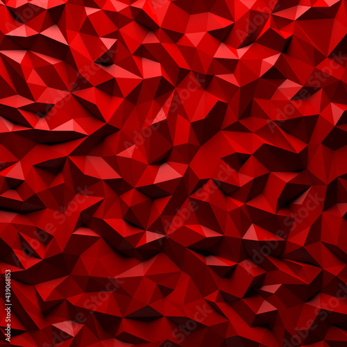Abstract triangle Low Polygon background wallpaper texture	