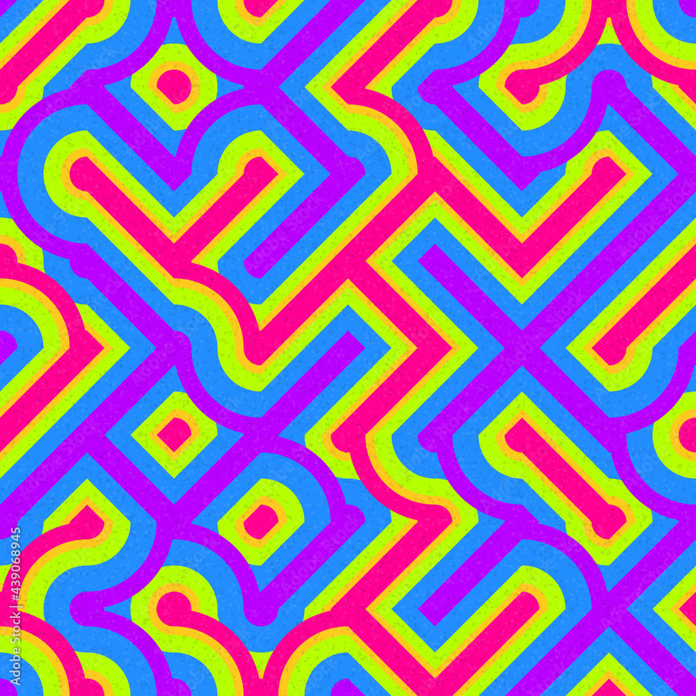 Abstract Geometric Pattern generative computational art illustration Abstract Geometric Pattern generative computational art illustration
