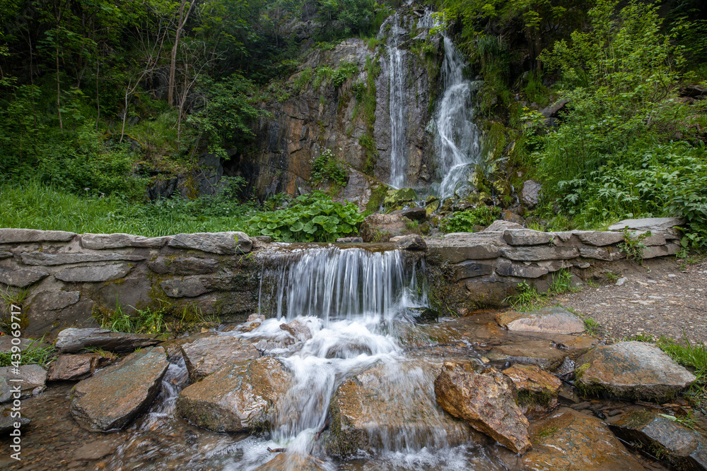 Fototapeta premium Wasserfall Königshütte Harz