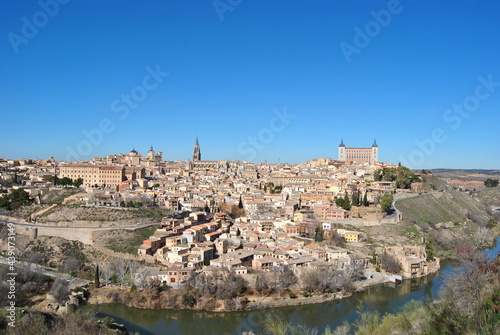 Toledo Spain landscape and buildings