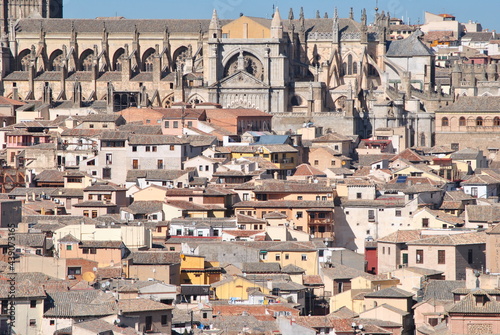 Toledo Spain landscape and buildings