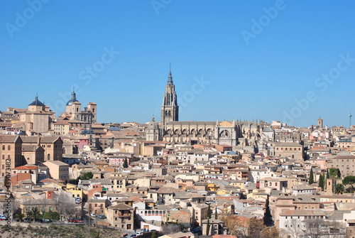 Toledo Spain landscape and buildings