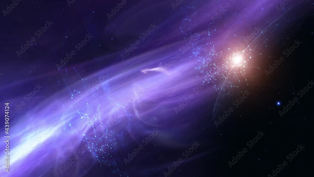 Artistic beautiful glowing artificial intelligence universe cyberspace animation background. Artistic beautiful glowing artificial intelligence universe cyberspace animation background.