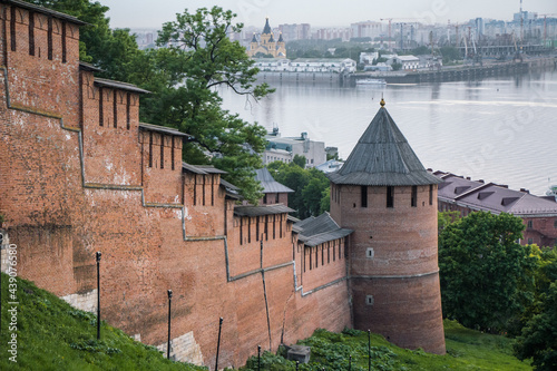 View of the Kremlin in Nizhny Novgorod