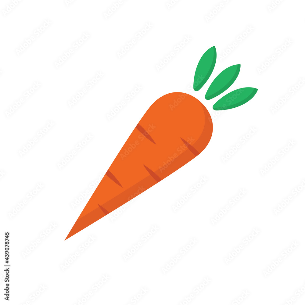 carrot flat icon carrot flat icon