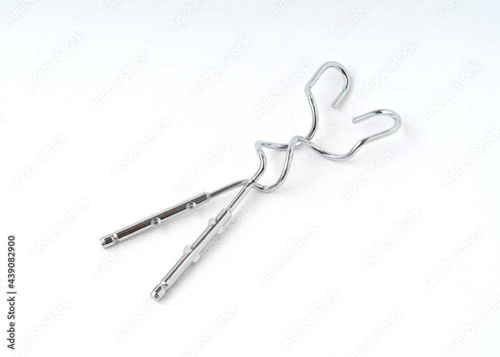 Electric mixer whisk accessories isolated on white background. Electric mixer whisk accessories isolated on white background.