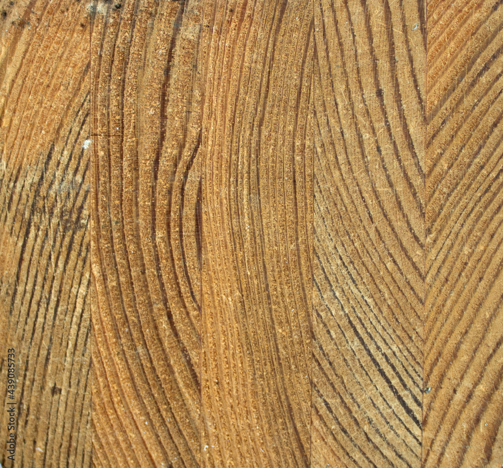 Smooth light wood surface with textured grains Smooth light wood surface with textured grains