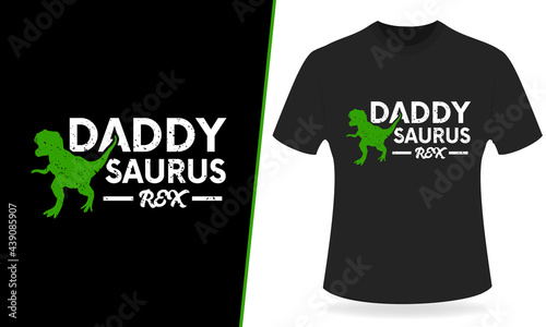 Father's Day T-shirt Design, Vector For Daddy Suraus.