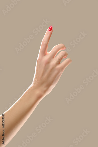 luxury female hand