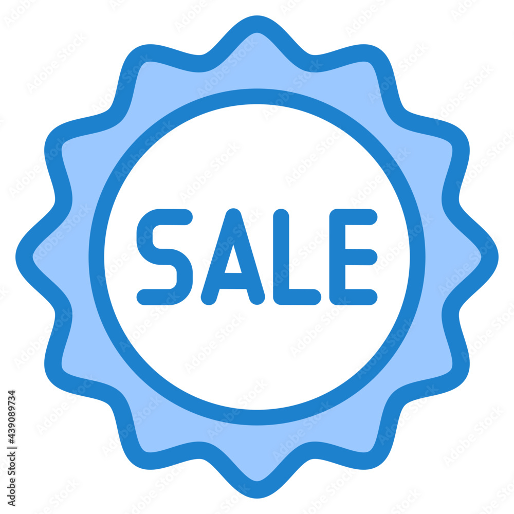 sale blue style icon sale blue style icon