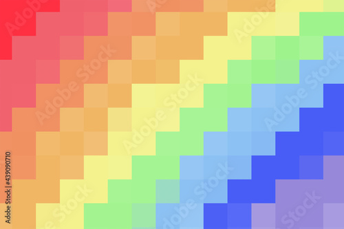 Beautiful multicolored rainbow background pattern