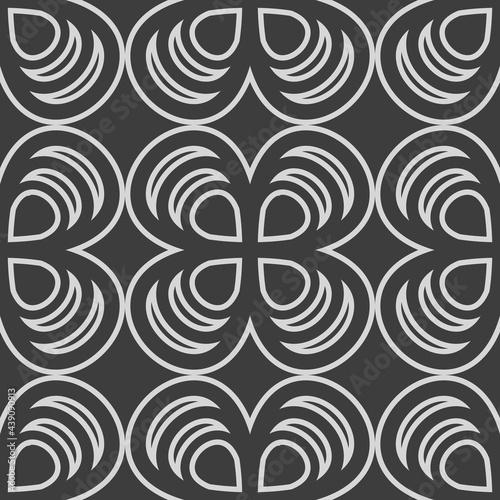 Pattern abstract seamless ethnic vector illustration style design for fabric curtain background carpet wallpaper clothing wrapping Batik fabric tile ceramic