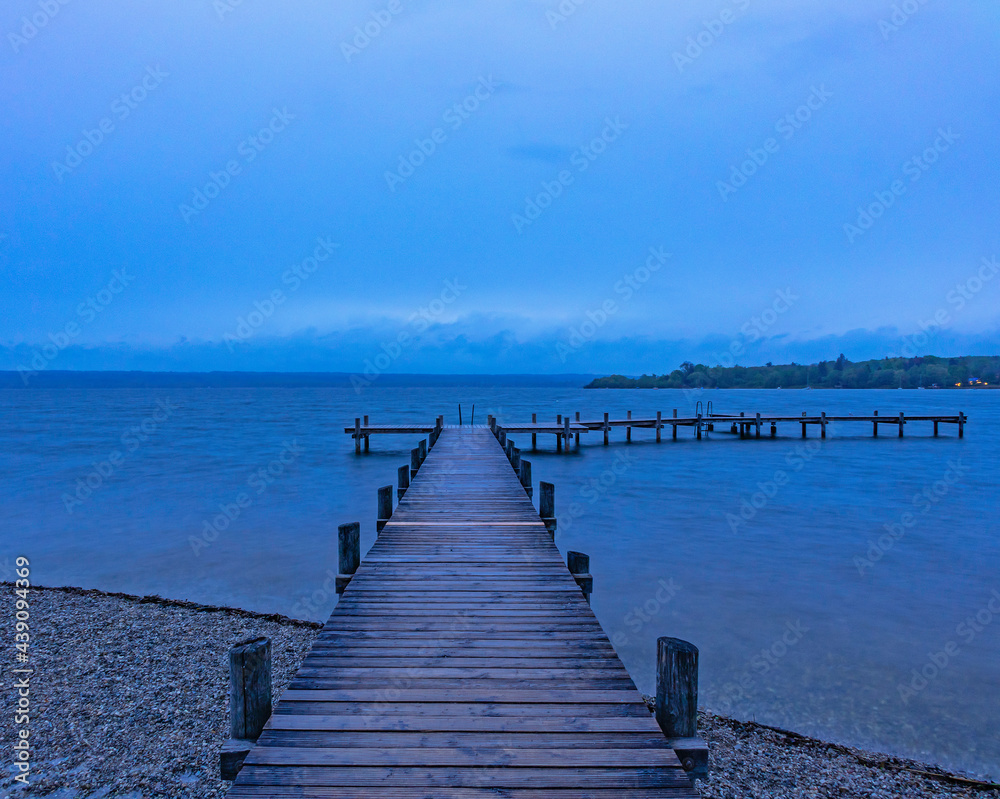 pier in the sea