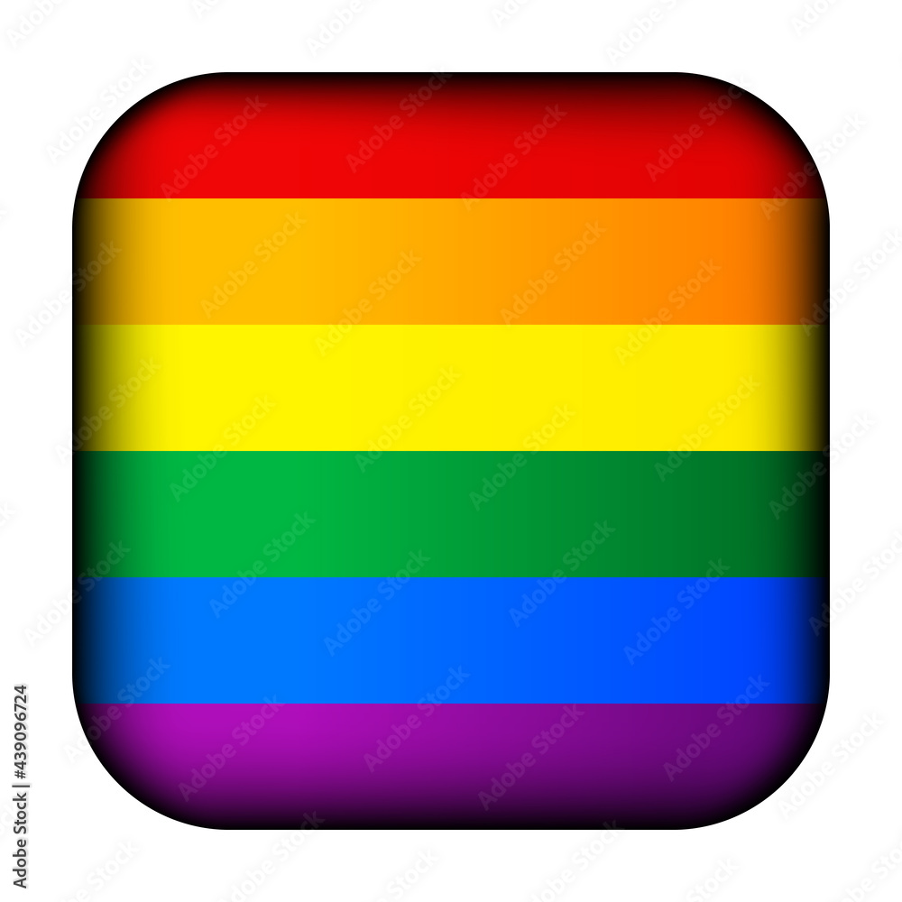 Glass light ball with flag of LGBT. Round sphere, template icon. Glossy realistic ball, 3D abstract vector illustration.Love wins. LGBT symbol sticker in rainbow colors. Gay pride collection Glass light ball with flag of LGBT. Round sphere, template icon. Glossy realistic ball, 3D abstract vector illustration.Love wins. LGBT symbol sticker in rainbow colors. Gay pride collection