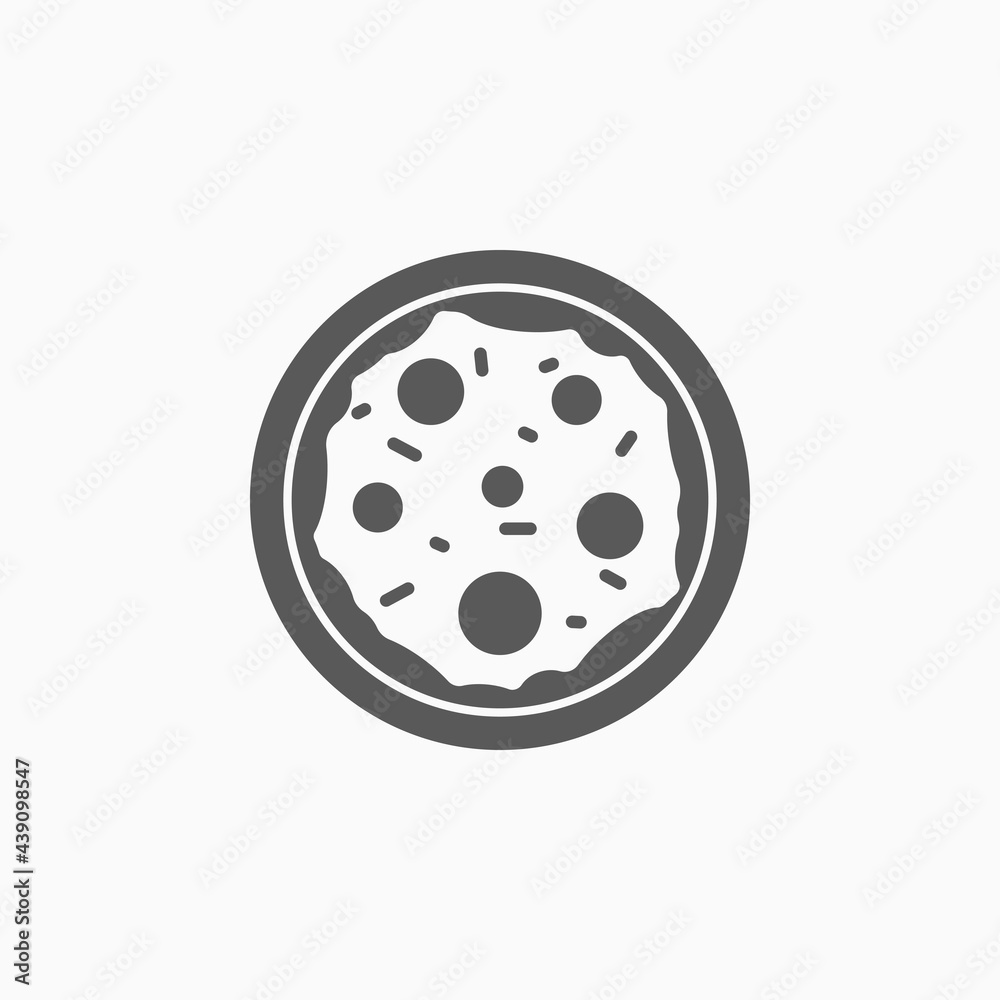 pizza icon, food vector, fast food illustration pizza icon, food vector, fast food illustration