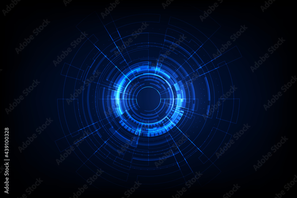 UI HUD screen tech system innovation concept background template. vector illustration. UI HUD screen tech system innovation concept background template. vector illustration.